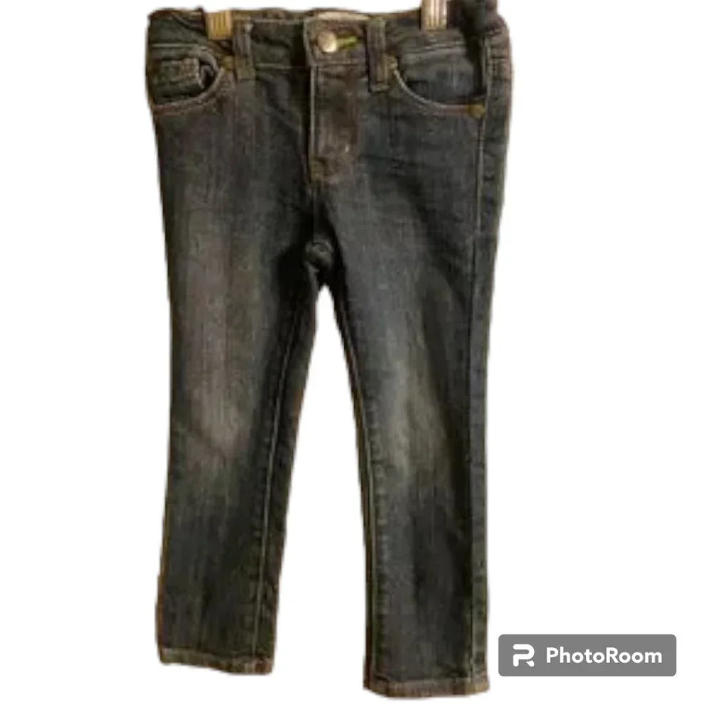 DKNY girl's‎ blue skinny jeans 3T Adjustable Waist